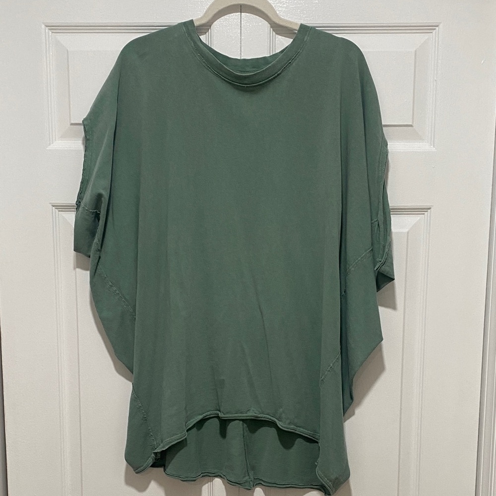 Free people Green Casual Shirt